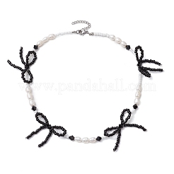 Collane di perle d'acqua dolce coltivate naturali&nbsp;X1-NJEW-TA00170
