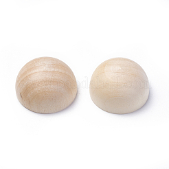 Cabochon in legno&nbsp;WOOD-WH0021-07B