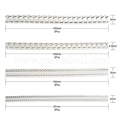 Regolatore della dimensione dell'anello invisibile 12 pz 4 stile&nbsp;TOOL-LS0001-01