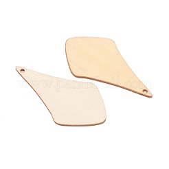 Naturholz big Anhänger&nbsp;DIY-WH0166-33D