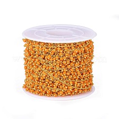 Chaînes avec perles rocailles manuelles&nbsp;CHC-N016-06B
