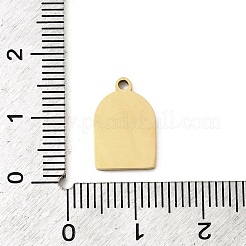 Breloques en émail en acier inoxydable 304&nbsp;STAS-I336-31G