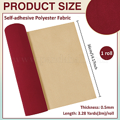 Selbstklebendes Polyestergewebe&nbsp;DIY-WH0671-233A