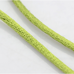 Cordones de cola de rata de satén de nailon&nbsp;NWIR-O001-A-15
