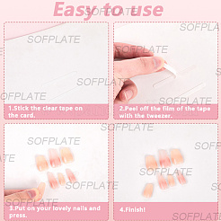 9 Aufbewahrungsbox aus Kunststoff für künstliche Nagelspitzen&nbsp;CON-SP0001-15B