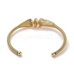 Goldene Armreifen aus 304 Edelstahl für Damen&nbsp;BJEW-C050-01G-G
