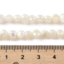 Natürliche kultivierte Süßwasserperlenperlenstränge&nbsp;PEAR-A006-03C