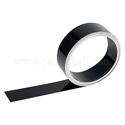 Алюминиевые полоски, чёрные, 30x0.1 мм, 10 м / рулон