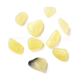 Perles de jade xiuyan naturelles, pierres de guérison, pour la thérapie de méditation équilibrant l'énergie, pierre roulée, sans trou, pépites, 24~58.5x18.5~36.5x8.5~23mm