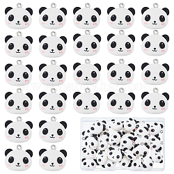 SUNNYCLUE 1 Box 30Pcs Panda Charms Cute Animal Charm Bulk Resin Flatback 3D Bear Charm for Jewellery Making Charms Supplies Accessories DIY Crafting Necklace Bracelet Earring Women Beginners Adults