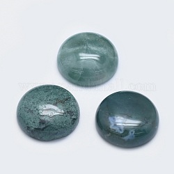 天然石モスアゲート瑪瑙カボション  半円  19.5~20x6~7mm