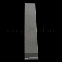 Прямоугольник ОПП целлофановые мешки, прозрачные, 37x7 см, односторонний толщина: 0.035 mm, внутренней меры: 33x7 см