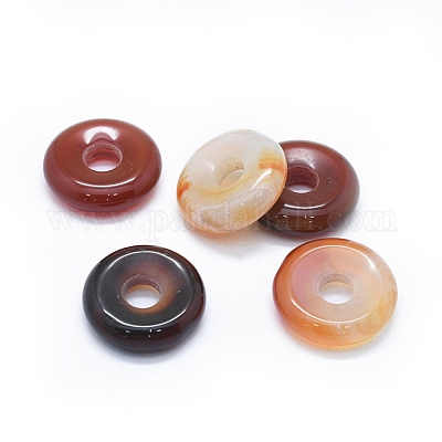 Pendentifs d'agate naturelle&nbsp;G-I245-71C-1