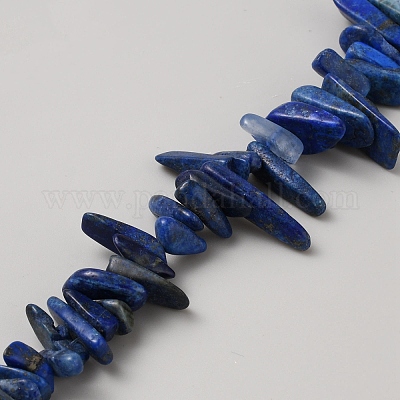 Natürlicher Lapislazuli Perlenstränge&nbsp;LS-G-TAC0005-02D-1