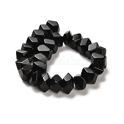 Natürlichen Obsidian Perlen Stränge&nbsp;G-N327-05-11-1