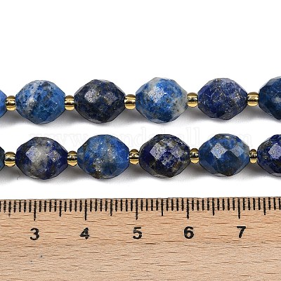 Natürlicher Lapislazuli Perlenstränge&nbsp;G-N342-149I-06-1