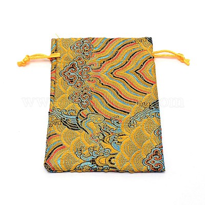 Pochettes en soie&nbsp;ABAG-WH0032-07D-1