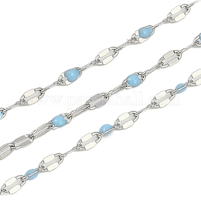 Catene in ottone lucidato&nbsp;AJEW-Q153-02P-08-1