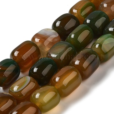 Chapelets de perles d'agate naturelle&nbsp;G-H295-F01-09-1