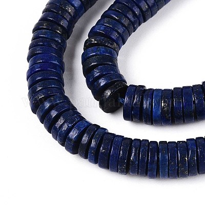 Natürlicher Lapislazuli Perlenstränge&nbsp;G-T142-6mm-11-1