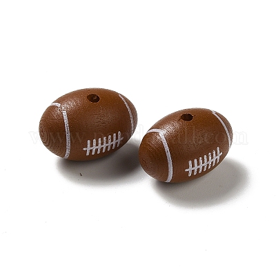 Perles de bois de schima&nbsp;WOOD-G014-27-1