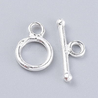 Fermoirs T en 925 argent sterling&nbsp;X-STER-K167-078S-1