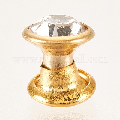 Wholesale Double Brass Rhinestone Cap Rivets 