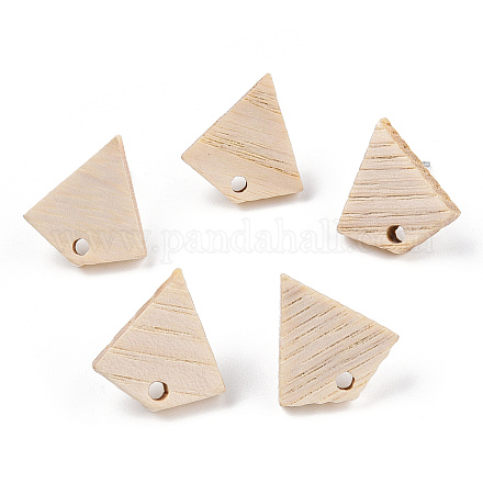 Risultati di orecchini a bottone in legno di frassino EJEW-N017-011O-1