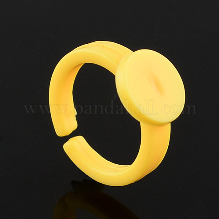Cuff Colorful Acrylic Ring Components SACR-R740-08-1