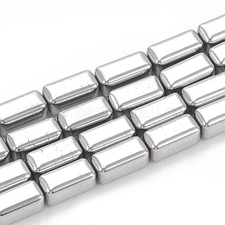 Electroplate Non-magnetic Synthetic Hematite Beads Strands G-N0322-10M-1
