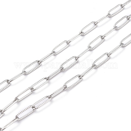 304 acero inoxidable cadenas de clips CHS-D033-06P-02-1