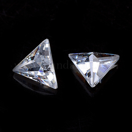 Cabochons pointed back zirconi ZIRC-S060-4x4mm-001-1