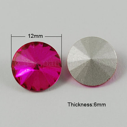 Diamante de imitación de cristal en punta RGLA-R003-12mm-16-1
