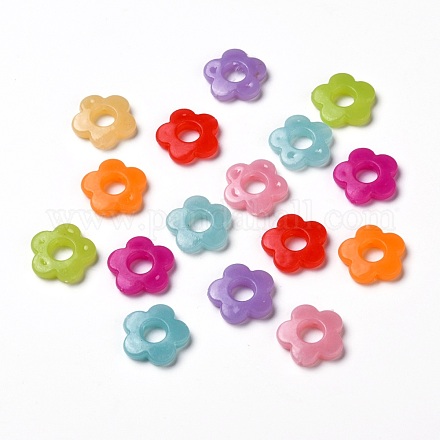 Cadres de perles acryliques imitation gelée X-JACR-Q056-06-1