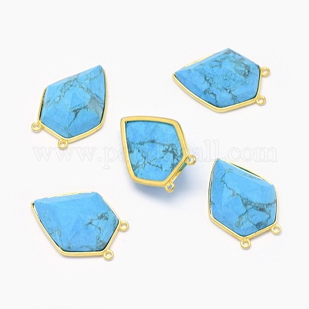 Synthetic Turquoise Pendants G-F584-L01-G-1