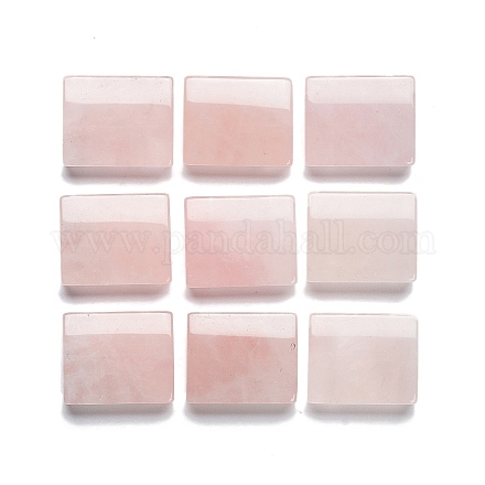 Eslabones multicapa de cuarzo rosa natural G-F757-G01-1