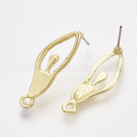 Accessoires de clous d'oreilles en alliage X-PALLOY-S121-123-1