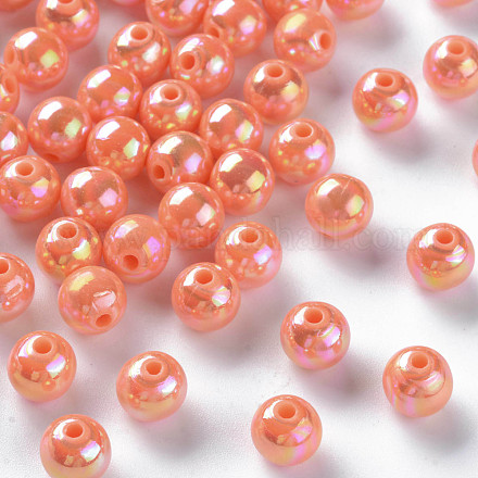 Perles acryliques opaques MACR-S370-D8mm-A11-1