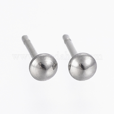 201 Stainless Steel Stud Earring Findings STAS-G179-39P-F-1