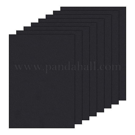 BENECREAT 8 Sheets A4 Black PVC Flexible Plastic Board Sheet Ideal for Signage AJEW-BC0001-74C-1