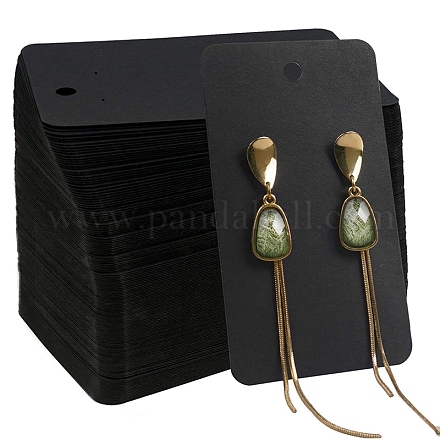Paper Single Earring Display Cards with Hanging Hole PW-WG89837-01-1