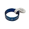 Stainless Steel Finger Rings, Ring Shape, Blue, Inner Diameter: 17mm