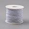 Elastic Cord, White, 1mm, about 100m/roll