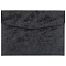 1Pc Imitation Leather Documents Pockets, Rectangle, Black, 240x330mm