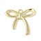 Alloy Pendants, Bowknot, Light Gold, 23.5x25x2mm, Hole: 2mm