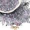 Transparent Colours Glass Round Beads, Round Hole, Faceted, Orchid, 6x5.5mm, Hole: 1.2mm, about 2000pcs/pound