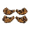Natural Tiger Eye Eye Patches, Eye Massager for Eye Relaxation & Meditation, 58x88x5mm