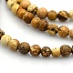 Round Natural Picture Jasper Beads Strands G-N0120-24-10mm-2