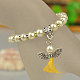 Schönen Hochzeitskleid Engel Armbänder für Kinder BJEW-JB00727-11-2