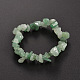Bracelets extensible avec perles en pierre précieuse X-BJEW-JB01826-2